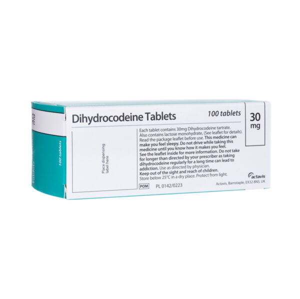 Dihydrocodeine 30mg (100/box)